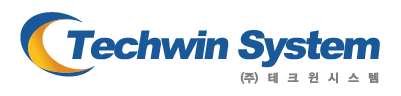 Techwin System 로고